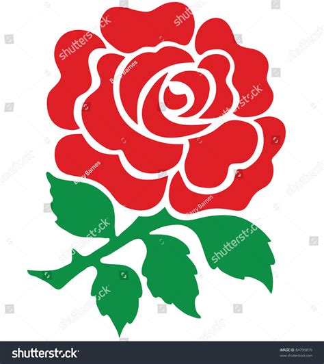 red rose england symbol